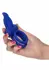 CalExotics Dual Pleaser Enhancer Rechargeable Silicone Ring Black