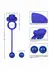 CalExotics Dual Rockin' Rim Enhancer Silicone Rechargeable System