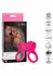 CalExotics Teasing Tongue Enhancer Silicone Rechargeable Ring Black