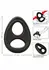 CalExotics Ultra Soft Dual Ring Silicone Support System Black