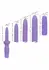 Dr. Laura Berman Rechargeable Dilators Set 4 Sizes + Silicone Sleeve