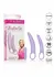 Dr. Laura Berman Isabelle Set of 2 Silicone Dilators with Vibrator