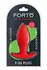FORTO F-36 T Plug Red - Premium Silicone Medium Anchor Base Plug