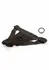 Packer Gear Jock Strap Adjustable Harness with Vibrator Pocket Black