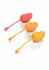 CalExotics Kegel Training Set Mango 3-Piece Silicone Weighted System