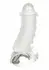 Sensation Enhancer отворен удължител за пенис с топчета, TPE