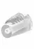 Hot Rod Xtreme Enhancer TPR Sleeve - Ribbed, Oversized, Transparent