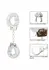 Playful Furry Cuffs Adjustable Faux Fur Metal Restraint System Black