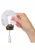 Playful Furry Cuffs Adjustable Faux Fur Metal Restraint System Black