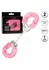 Playful Furry Cuffs Adjustable Faux Fur Metal Restraint System Black