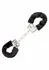 Playful Furry Cuffs Adjustable Metal Handcuffs with Faux Fur Covering