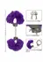 Ultra Fluffy Furry Cuffs Adjustable Faux Fur Metal Restraints Black