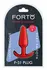 FORTO F-31 Plug Small Red Premium Silicone Flexible System