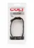 COLT Leather C/B Strap 8-snap Adjustable Black Leather System