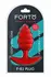 FORTO F-83 SPIR PLUG RED Medium Silicone Ribbed Model