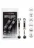 CalExotics Weighted Twist Adjustable Nipple Clamps with Swinging Weights