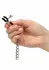 CalExotics Nipple Play Weighted Disc Adjustable Nipple Clamps Black