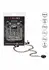 CalExotics Nipple Play Weighted Disc Adjustable Nipple Clamps Black