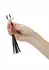 CalExotics Playful Tassels Adjustable Nipple Clamps Black 716770091888