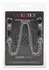 CalExotics Superior Adjustable Nipple Clamps with Decorative Chain 2.5”