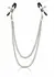 CalExotics Nipple Play Tiered Adjustable Nipple Clamps with Chains