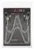 CalExotics Nipple Play Tiered Adjustable Nipple Clamps with Chains