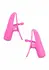 Nipplettes Rechargeable Adjustable Vibrating Clamps Pink IPX7