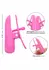 Nipplettes Rechargeable Adjustable Vibrating Clamps Pink IPX7