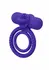 Silicone Rechargeable Dual Climaxer Couples Vibrating Ring 12 Modes