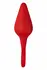 FORTO F-10 Silicone Plug Medium Red with Pull Ring - Premium Flexible Design