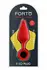 FORTO F-10 Silicone Plug Large Red with Pull Ring - Premium Flexible Design