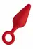 FORTO F-10 Silicone Plug Large Red with Pull Ring - Premium Flexible Design