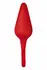 FORTO F-10 Silicone Plug Large Red with Pull Ring - Premium Flexible Design