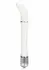 Lulu Satin Scoop Compact Vibrator Velvet-Cote™ 5” Silver Accents