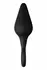 FORTO F-10 Silicone Plug with Pull Ring Small Black Premium Flexible