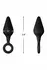 FORTO F-10 Silicone Plug with Pull Ring Small Black Premium Flexible