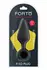 FORTO F-10 Silicone Plug Large Black with Pull Ring - Premium Flexible Design