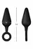FORTO F-10 Silicone Plug Large Black with Pull Ring - Premium Flexible Design