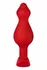 FORTO F-78 POINTEE Plug Small Red Premium Silicone Bead Design