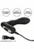 Eclipse Roller Ball Probe Silicone Wireless Intimate Massager Black