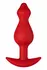 FORTO F-78 POINTEE Plug Large Red Premium Silicone Anchor Base