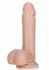 Emperor 6 inch by CalExotics - Anatomical Model with Suction Cup, Beige