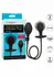 CalExotics Large Weighted Inflatable Plug Silicone System 3.25” Black