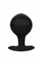 CalExotics Large Weighted Inflatable Plug Silicone System 3.25” Black
