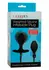CalExotics Silicone Inflatable Plug Weighted Flexible 3” Black