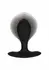 CalExotics Silicone Inflatable Plug Weighted Flexible 3” Black