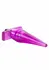Mini Vibro Tease прозрачен анален разширител с мини вибратор, 10,2 см