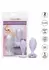 CalExotics First Time Crystal Booty Duo Silicone Plug Set Pink