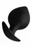 FORTO F-63 Rattler Spade Large Black Premium Silicone Plug