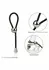CalExotics E-Z Cinch Silicone Lasso Adjustable Support Ring Black